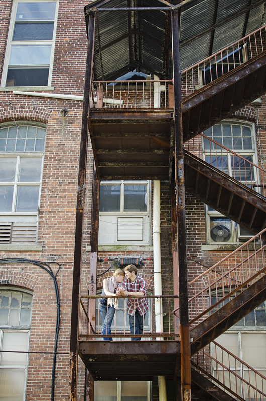 Clipper Mill Baltimore Engagement Photography - 013