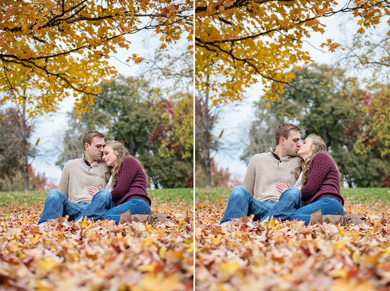 April & Corey | Sunrise in the City Engagement | Britney Clause Photography