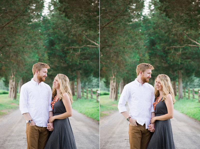 Romantic Maryland Mountain Engagement by Britney Clause