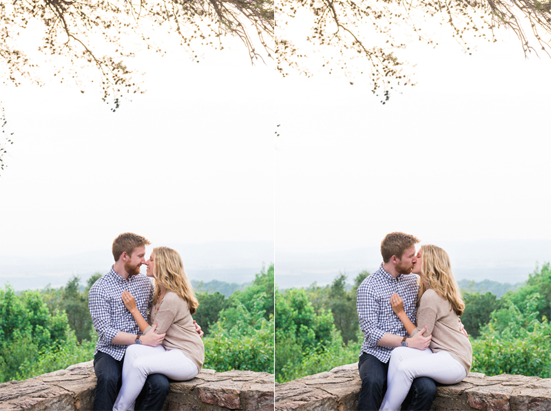 Romantic Maryland Mountain Engagement by Britney Clause