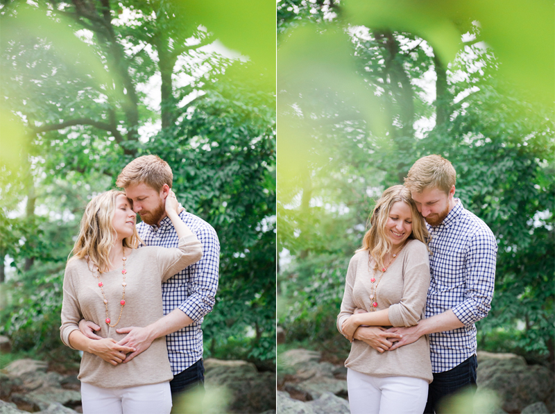 Romantic Maryland Mountain Engagement by Britney Clause