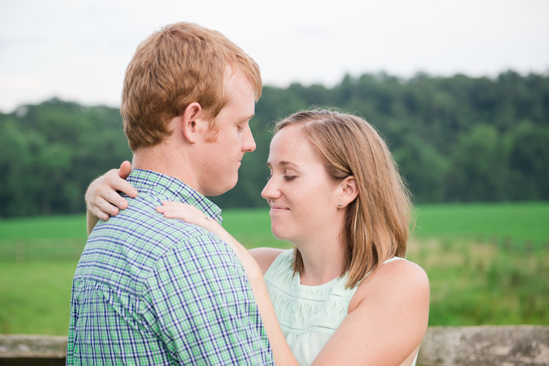 Rustic Farm Maryland Engagement Session by Britney Clause Photography