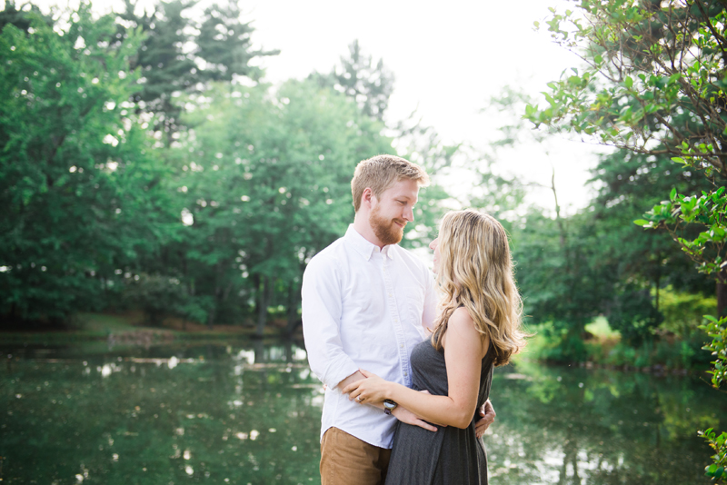 Romantic Maryland Mountain Engagement by Britney Clause