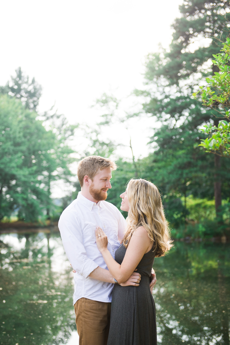 Romantic Maryland Mountain Engagement by Britney Clause