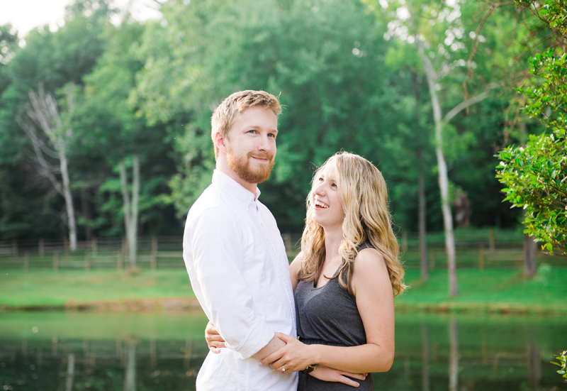 Romantic Maryland Mountain Engagement by Britney Clause