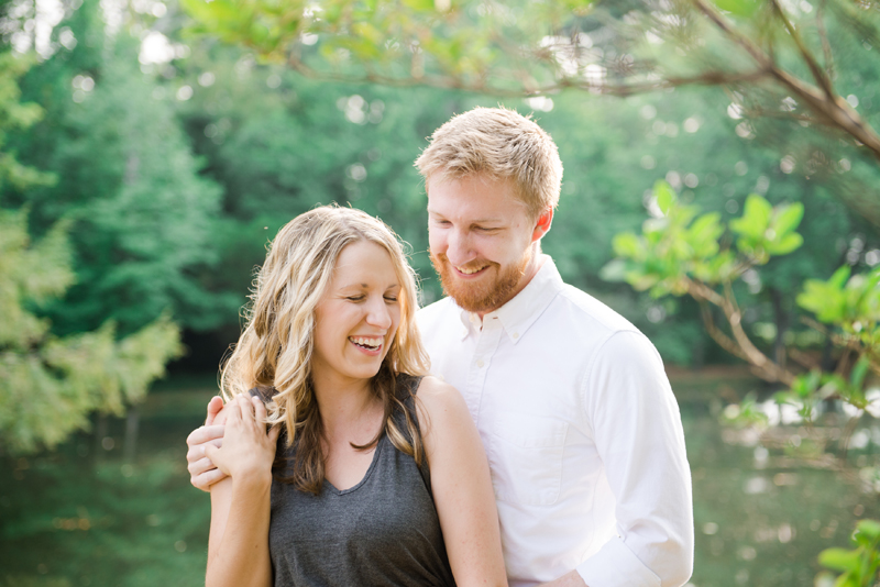 Romantic Maryland Mountain Engagement by Britney Clause