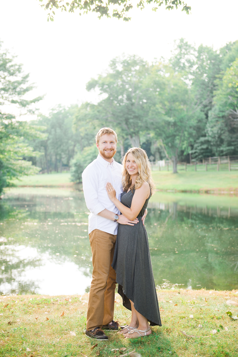 Romantic Maryland Mountain Engagement by Britney Clause
