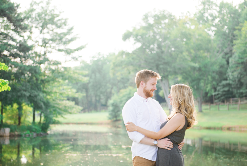 Romantic Maryland Mountain Engagement by Britney Clause