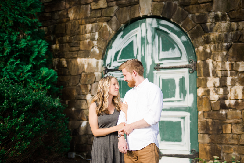 Romantic Maryland Mountain Engagement by Britney Clause