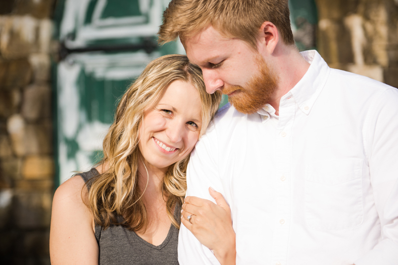 Romantic Maryland Mountain Engagement by Britney Clause