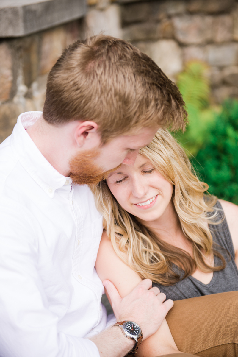 Romantic Maryland Mountain Engagement by Britney Clause