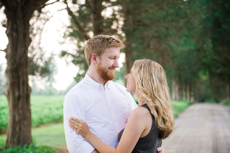 Romantic Maryland Mountain Engagement by Britney Clause