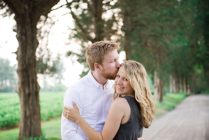 Romantic Maryland Mountain Engagement by Britney Clause