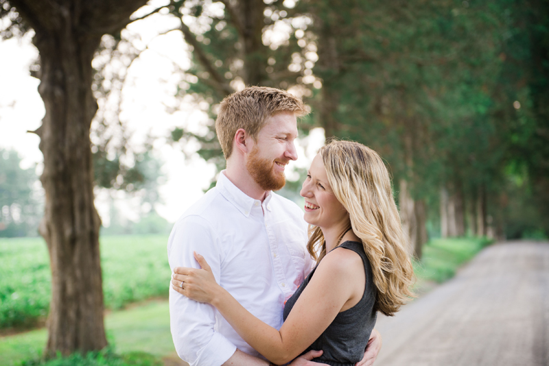 Romantic Maryland Mountain Engagement by Britney Clause