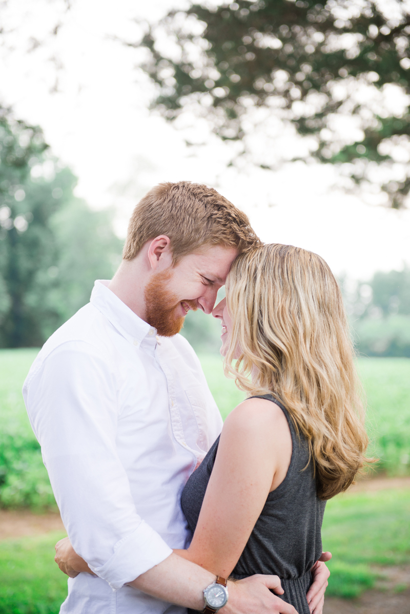 Romantic Maryland Mountain Engagement by Britney Clause