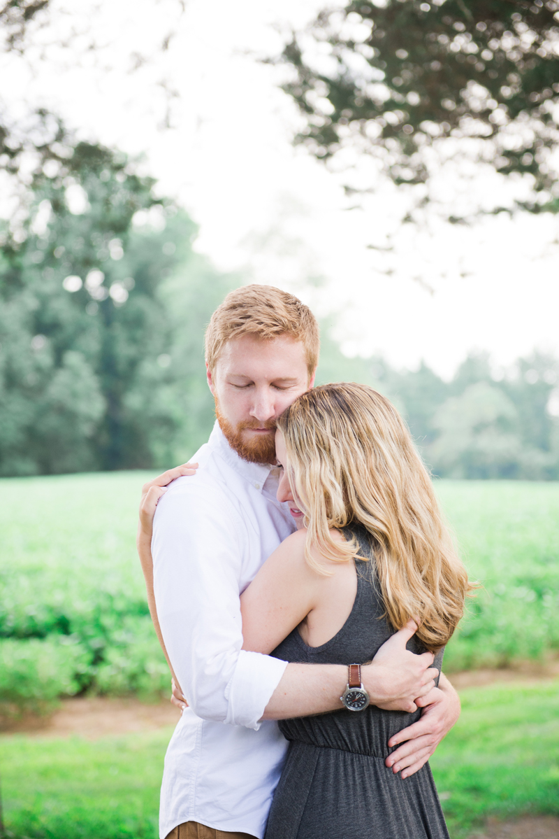 Romantic Maryland Mountain Engagement by Britney Clause