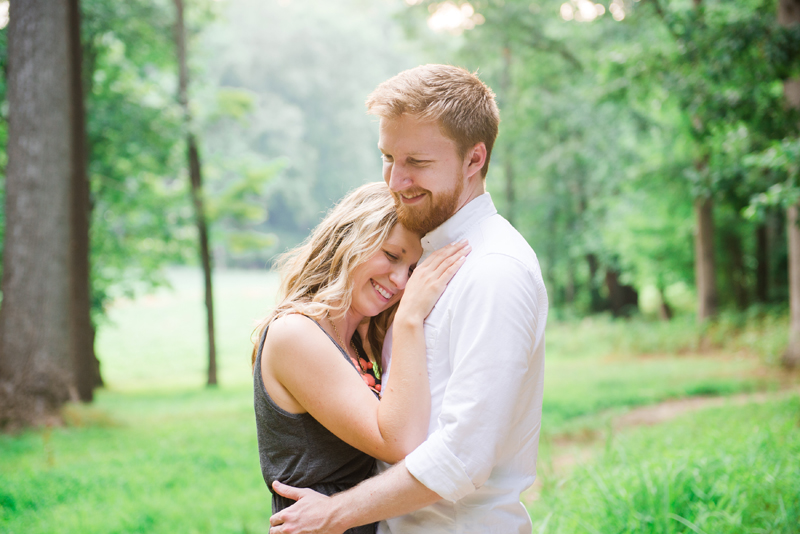 Romantic Maryland Mountain Engagement by Britney Clause