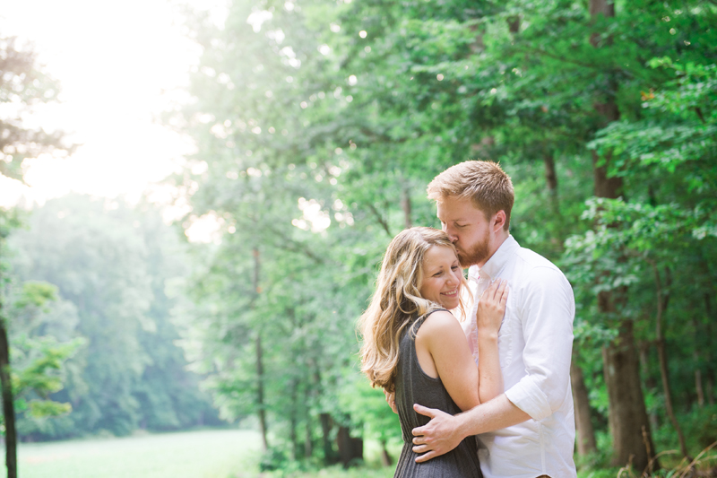 Romantic Maryland Mountain Engagement by Britney Clause