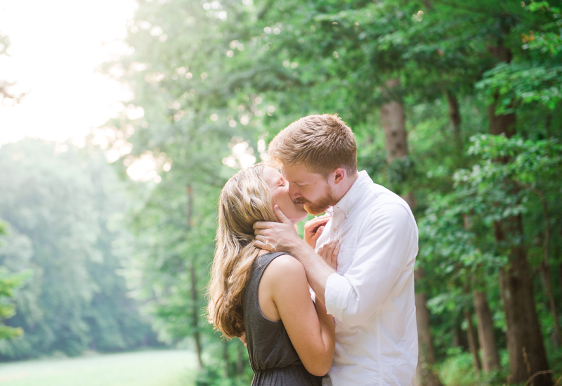 Romantic Maryland Mountain Engagement by Britney Clause