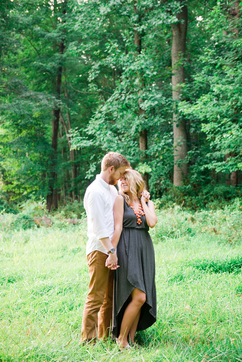 Romantic Maryland Mountain Engagement by Britney Clause