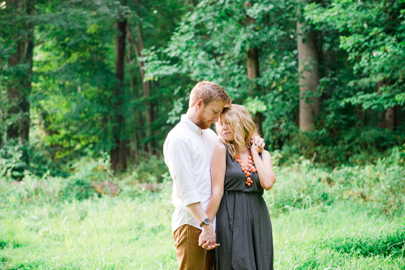 Romantic Maryland Mountain Engagement by Britney Clause