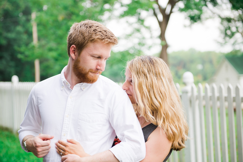 Romantic Maryland Mountain Engagement by Britney Clause