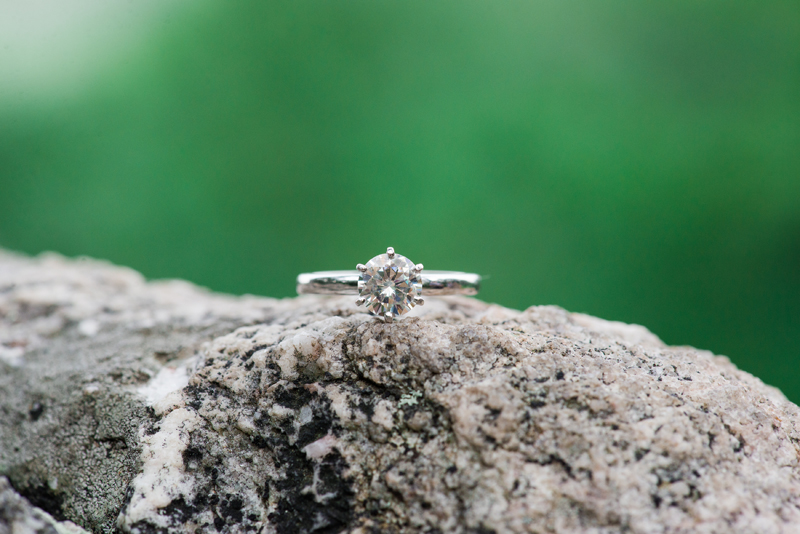 Romantic Maryland Mountain Engagement by Britney Clause