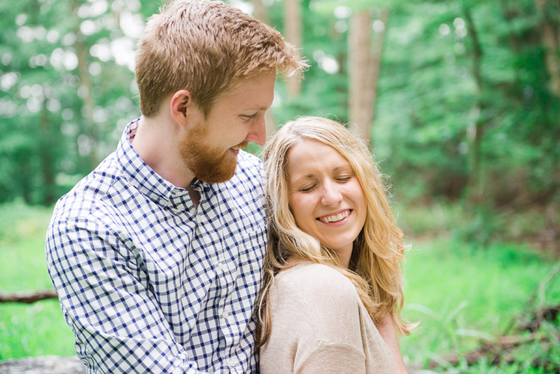 Romantic Maryland Mountain Engagement by Britney Clause