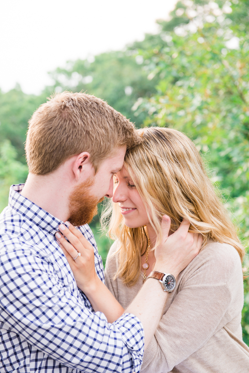 Romantic Maryland Mountain Engagement by Britney Clause