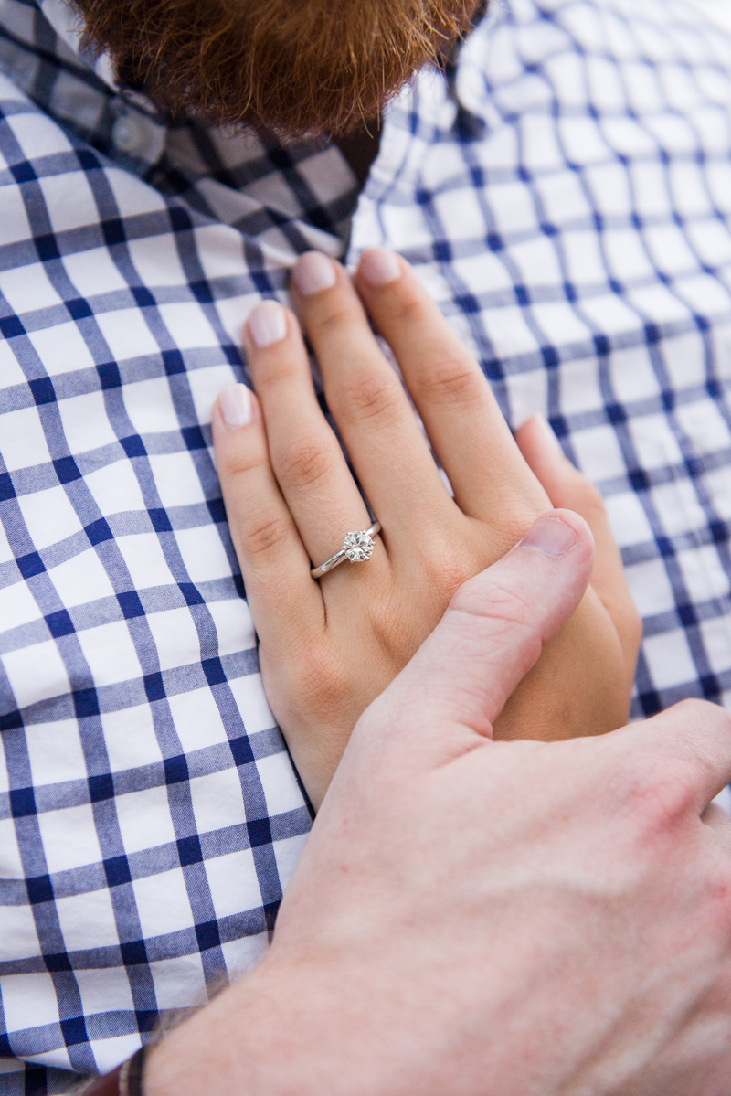 Romantic Maryland Mountain Engagement by Britney Clause