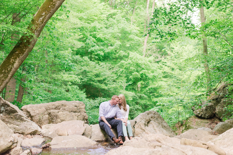 wedding photographers in maryland patapsco valley state park engagement session