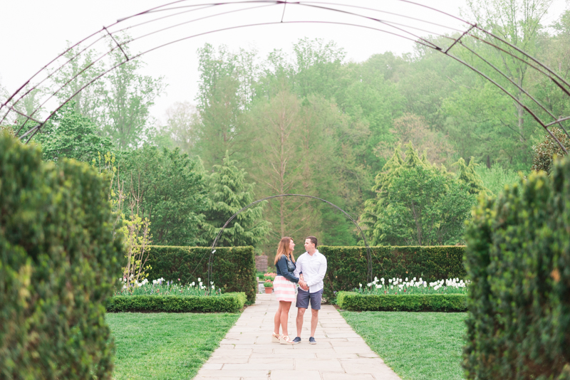 Katelynn John A Breath Taking Engagement At Brookside Gardens