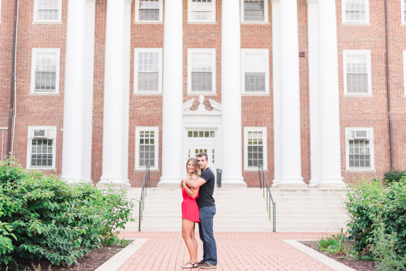 university of maryland college park engagement session