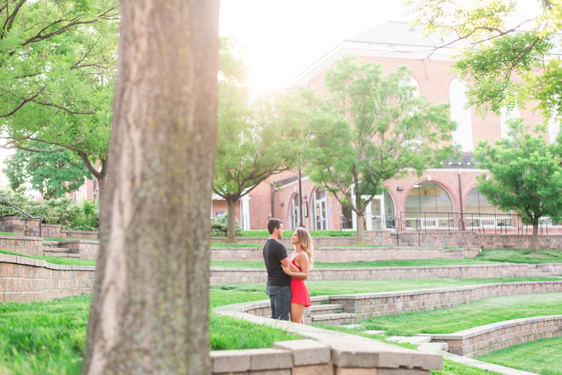 university of maryland college park engagement session