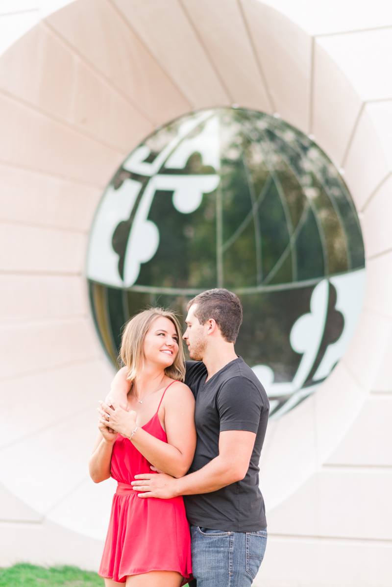 university of maryland college park engagement session