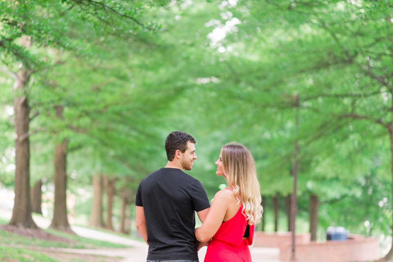 university of maryland college park engagement session