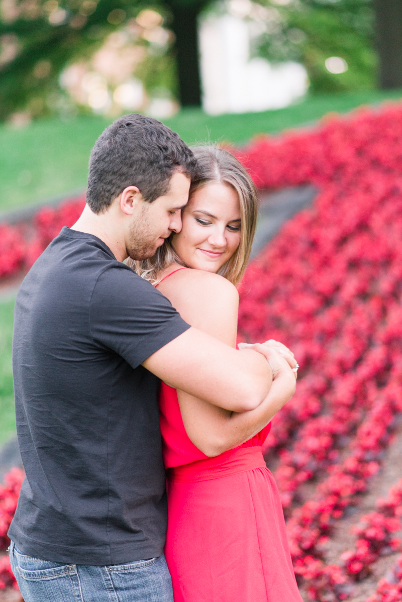 university of maryland college park engagement session