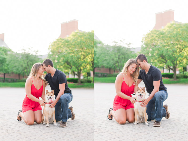 university of maryland college park engagement session