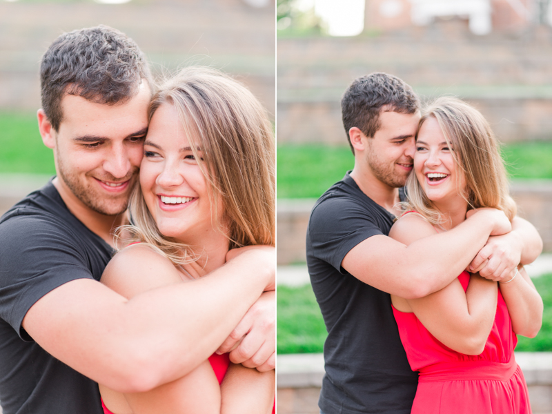 university of maryland college park engagement session