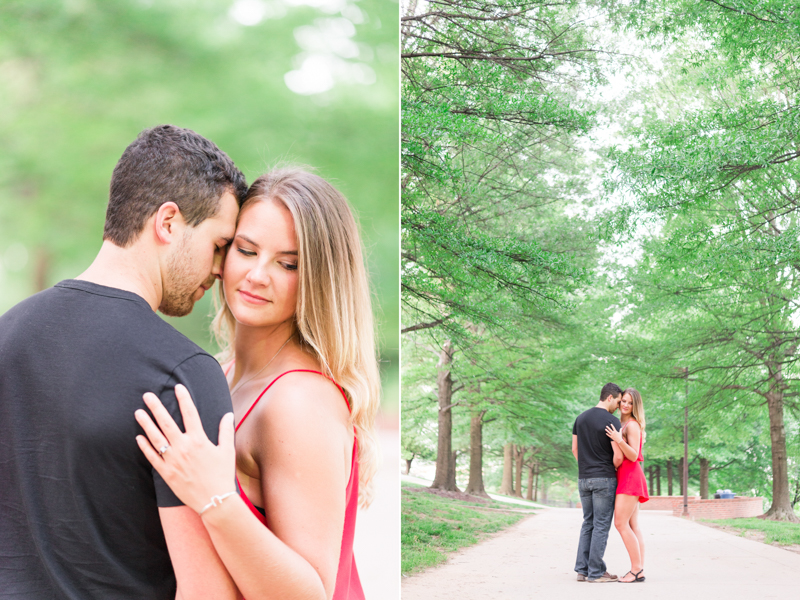 university of maryland college park engagement session