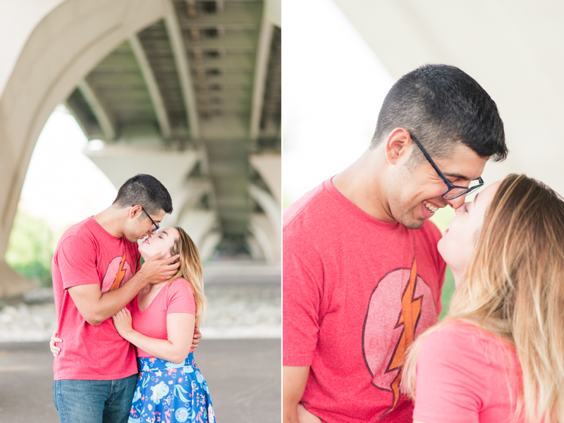 old town alexandria engagement gardens