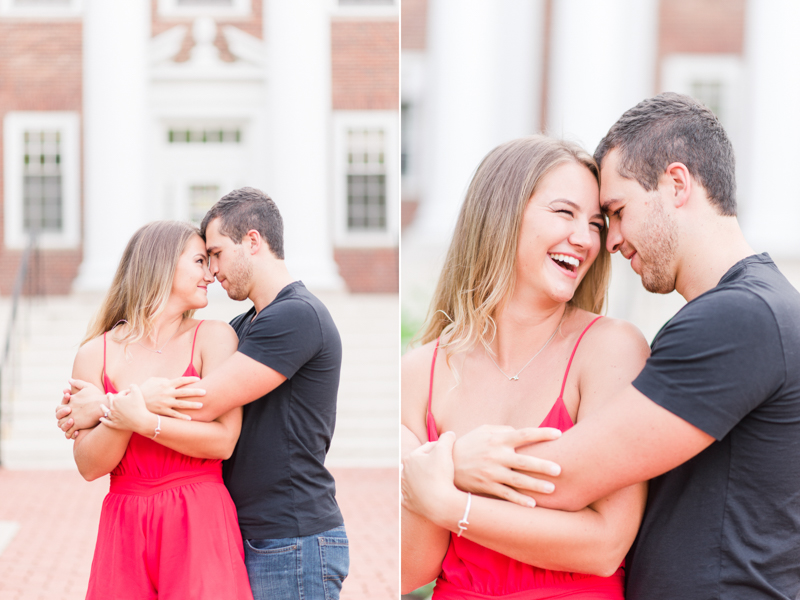 university of maryland college park engagement session