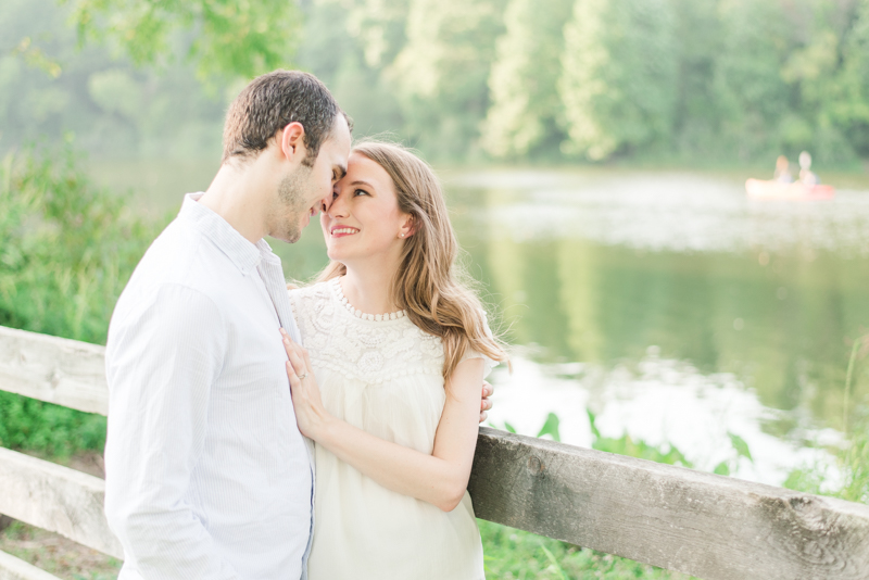 centennial park engagement session by britney clause photography