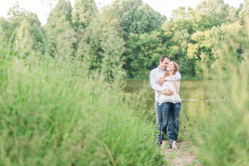 centennial park engagement session by britney clause photography