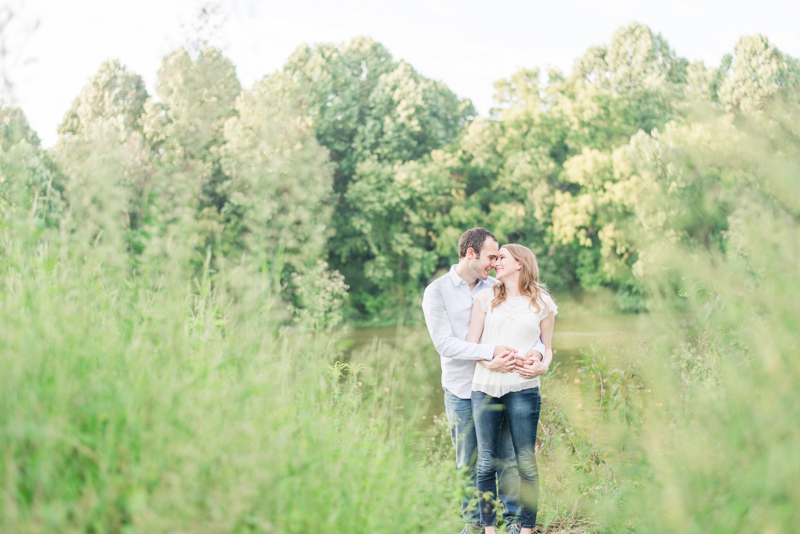 centennial park engagement session by britney clause photography