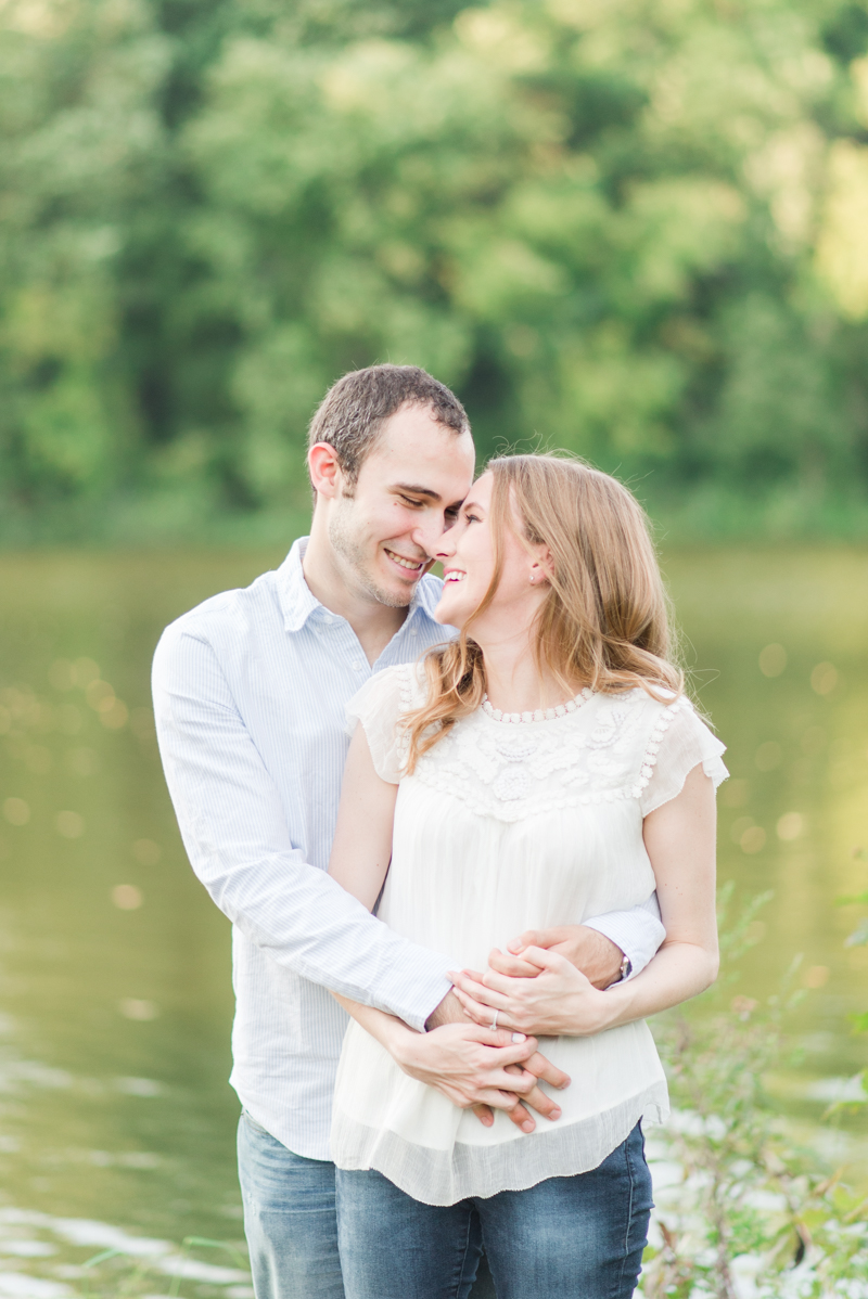 centennial park engagement session by britney clause photography