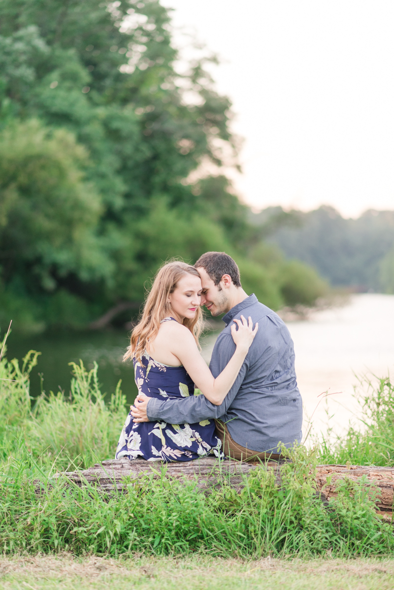 centennial park engagement session by britney clause photography