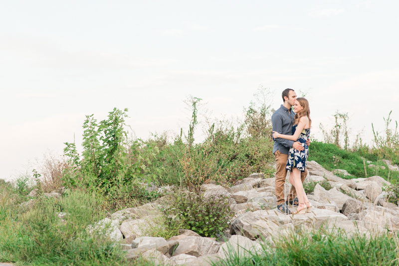 centennial park engagement session by britney clause photography