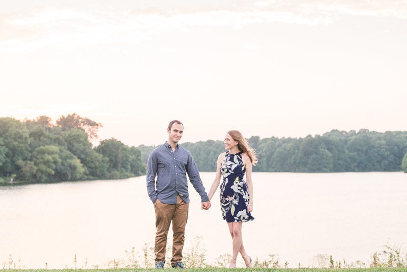 centennial park engagement session by britney clause photography