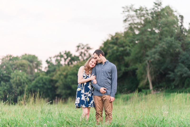 centennial park engagement session by britney clause photography